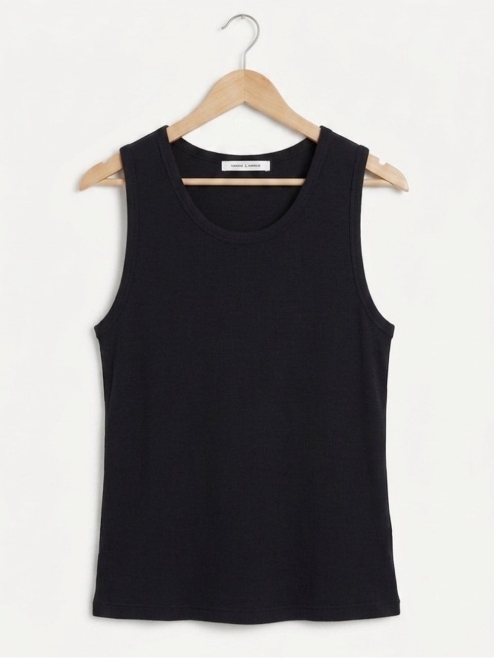 Samsoe Samsoe Black Ribbed Tank Top Mens XL EUC